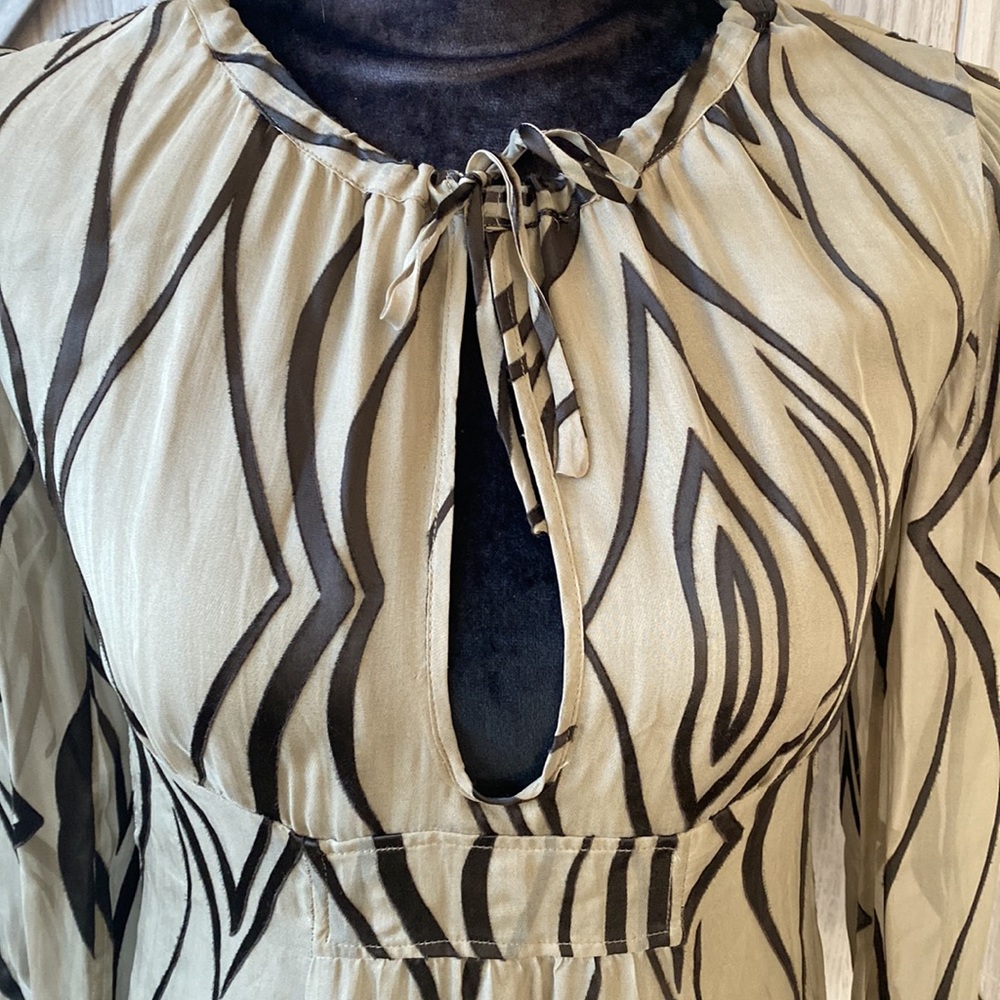 100% silk Barbara Bui dress/tunic/top - with open sleeves - EUC - Picture 4 of 10